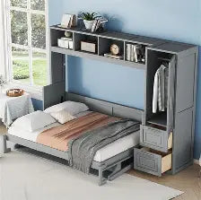 ABC Murphy Bed With Storage - Murphy Bed Market 