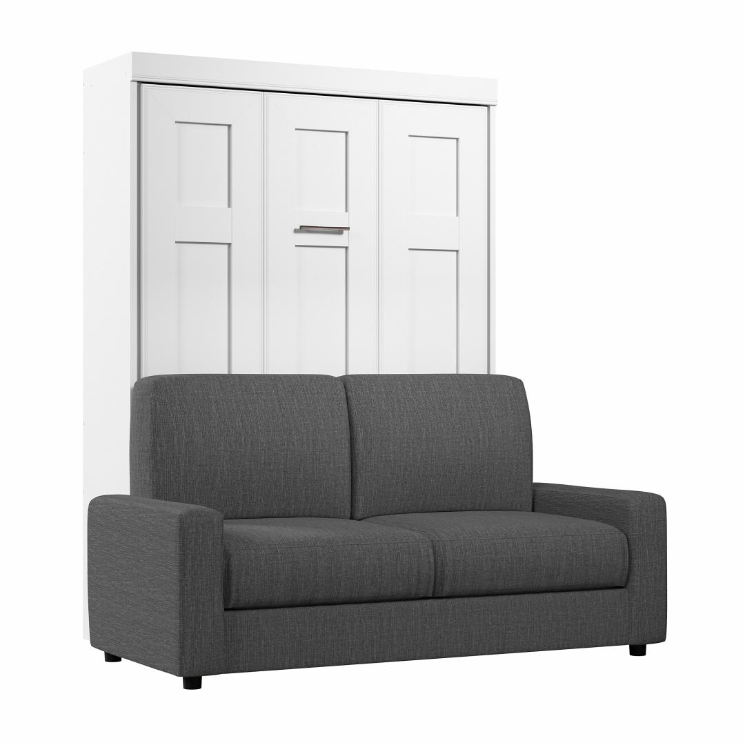 Full Murphy Bed with Sofa (73W) - Murphy Bed Market 