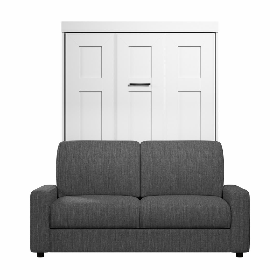 Full Murphy Bed with Sofa (73W) - Murphy Bed Market 