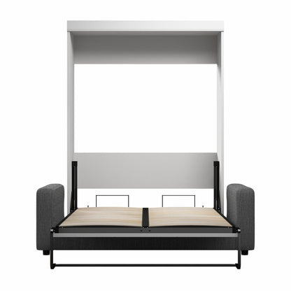 Full Murphy Bed with Sofa (73W) - Murphy Bed Market 