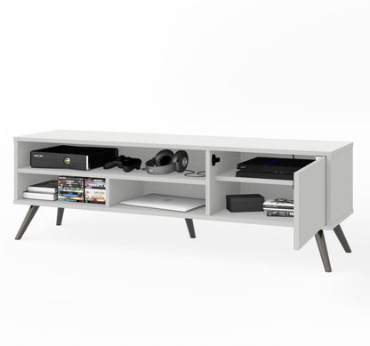 54W TV Stand with Metal Legs for 60 inch TV - Murphy Bed Market 