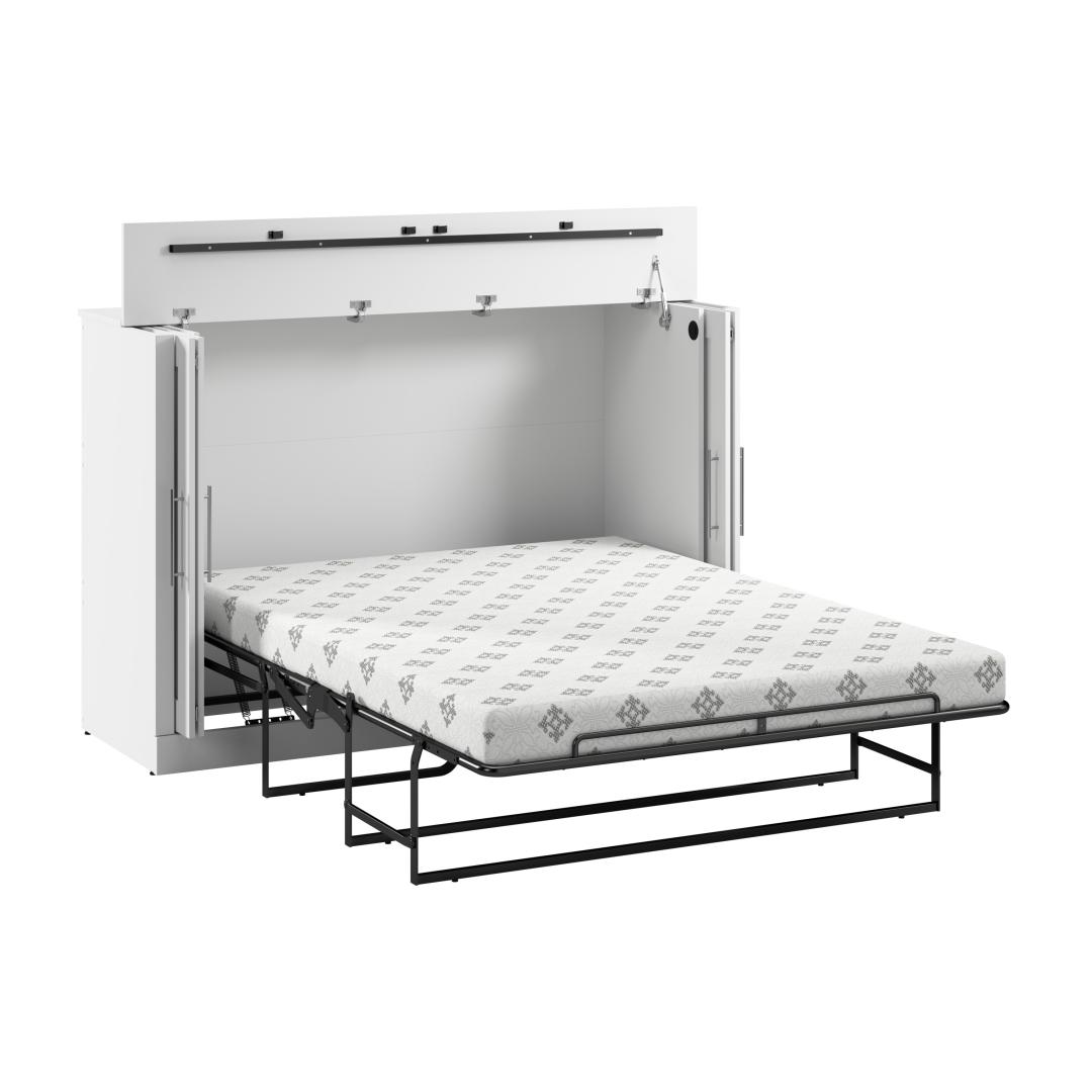 69W Full Cabinet Bed with Mattress - Murphy Bed Market 