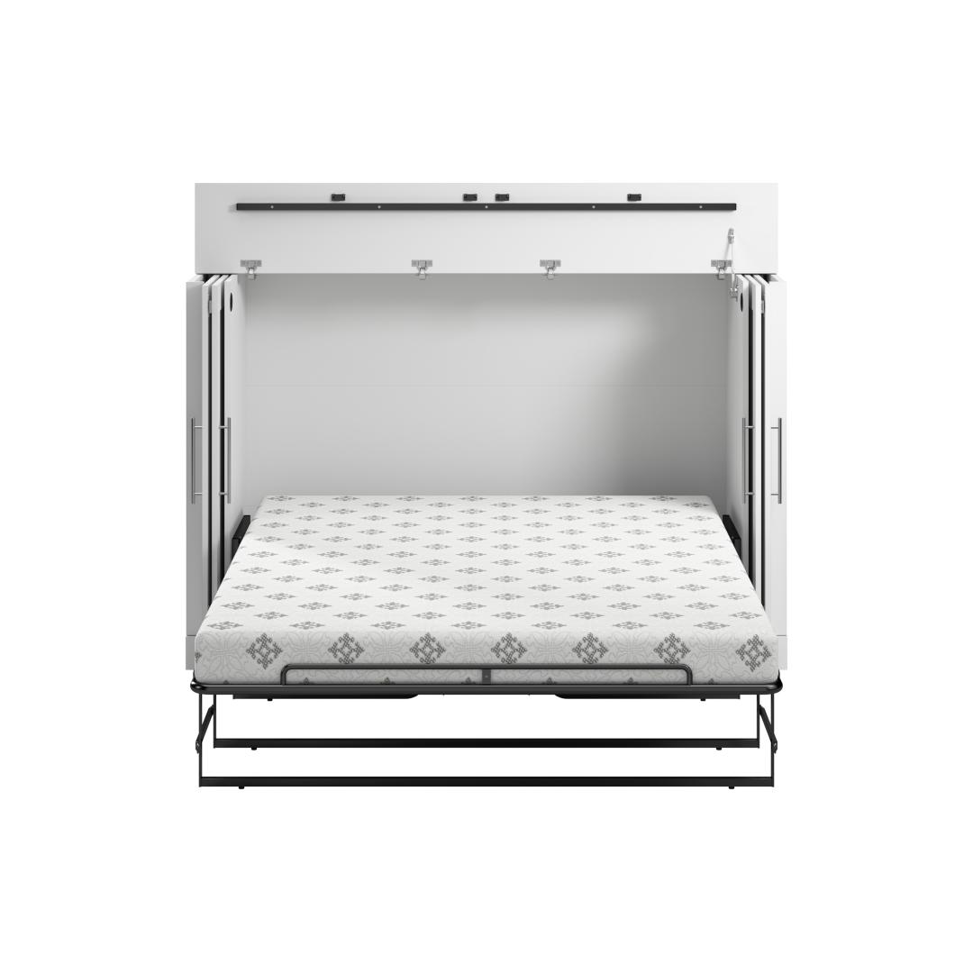 69W Full Cabinet Bed with Mattress - Murphy Bed Market 