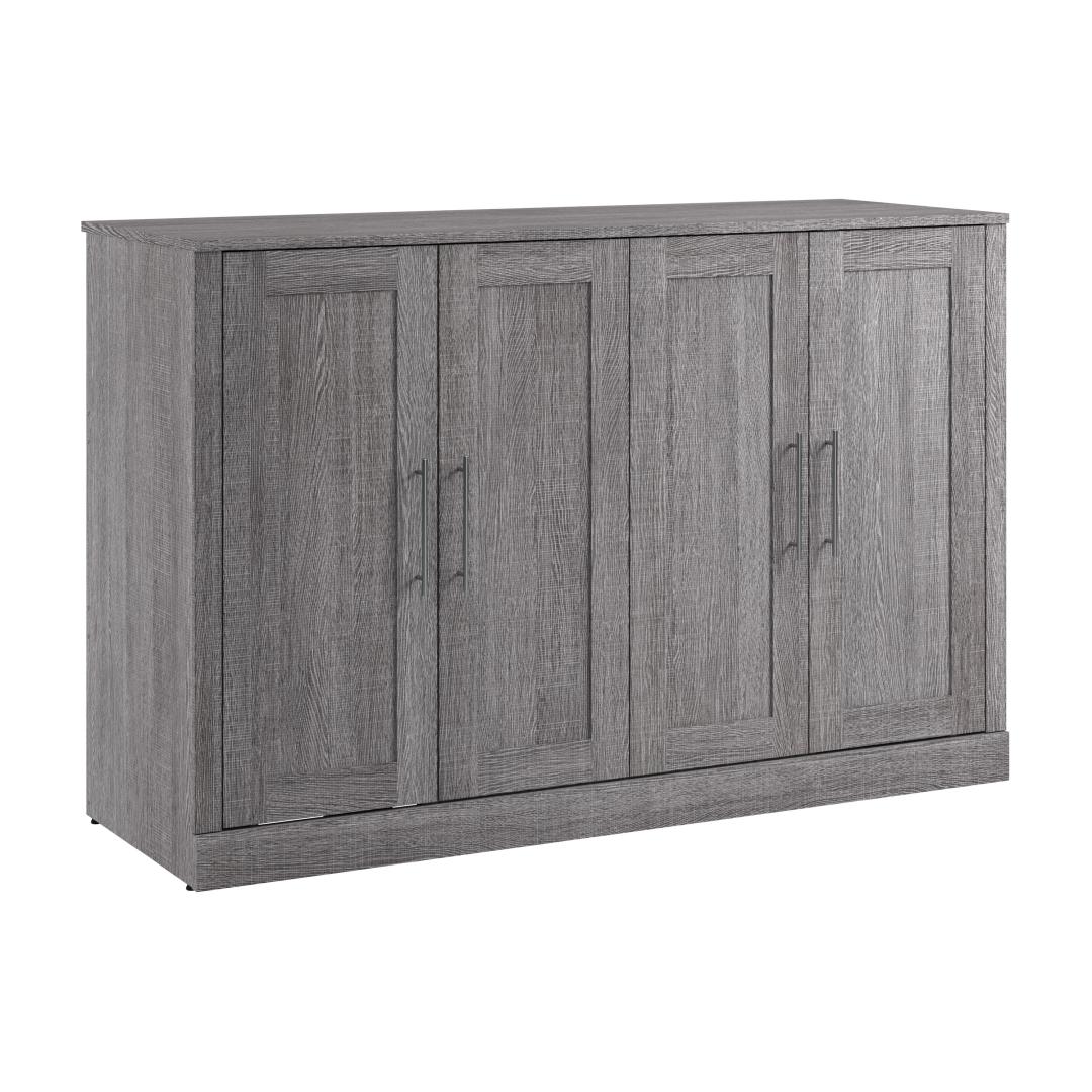 69W Full Cabinet Bed with Mattress - Murphy Bed Market 